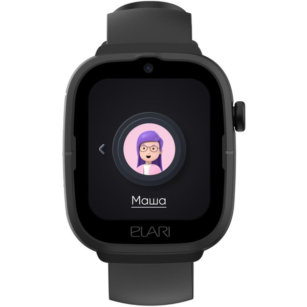 Часы-телефон Elari Go 4G (KP-4G-Go) черный