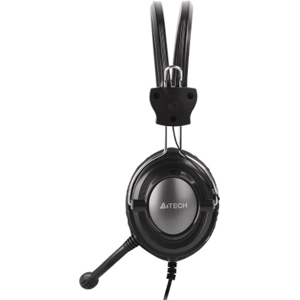 A4TECH Гарнитура HS-19-1 Gray
