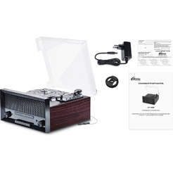 Виниловый проигрыватель RITMIX LP-400B Brown