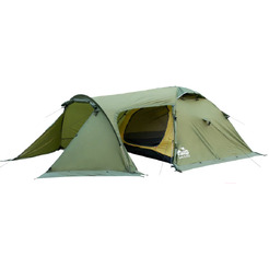Палатка экспедиционная Tramp Cave 3 Green ( V2 )