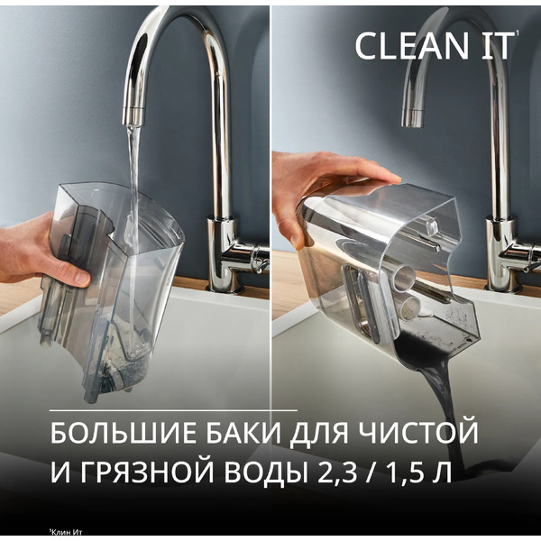 Моющий пылесос для мебели и ковров TEFAL IZ7010F0
