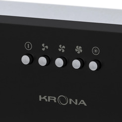 Вытяжка KRONA AMBRA 600 black PB