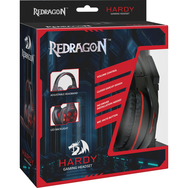 Игровая гарнитура Redragon Hardy