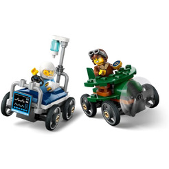 Конструктор LEGO City 60459 Самолет против машины скорой помощи