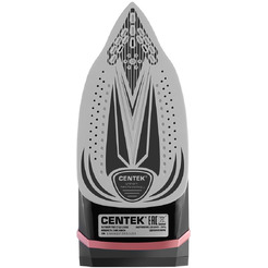 Утюг CENTEK CT-2313 (черный/розовый)