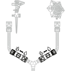 Муфта быстросъемная с регулятором напора STARTUL ST6013-11-1/2 (1/2"(5/8")