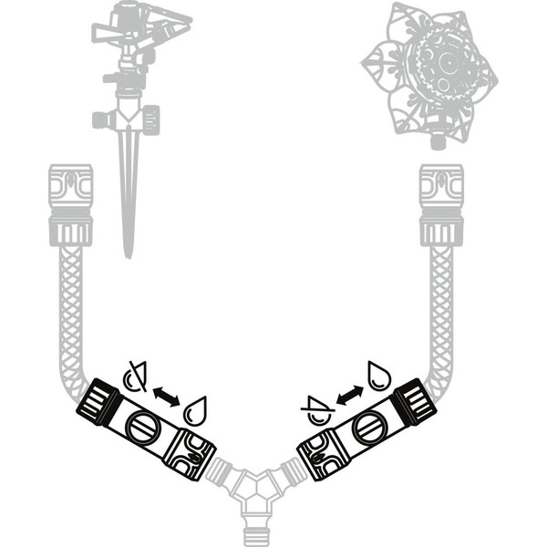 Муфта быстросъемная с регулятором напора STARTUL ST6013-11-1/2 (1/2"(5/8")