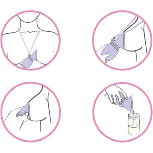 Молокоотсос Lansinoh Коллектор 50710