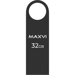 USB флеш Maxvi MK 32GB FD32GBUSB20C10MK (темно-серый)