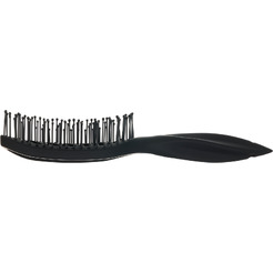 Щетка для укладки вогнутая продувная DEWAL BR69539 black