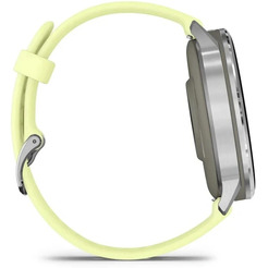Умные часы Garmin Venu 4 45 мм (серебристый/желтый)