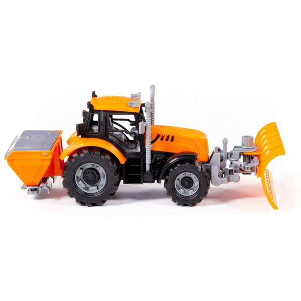 Трактор Полесье Прогресс Снегоуборочный 91772 (оранжевый)