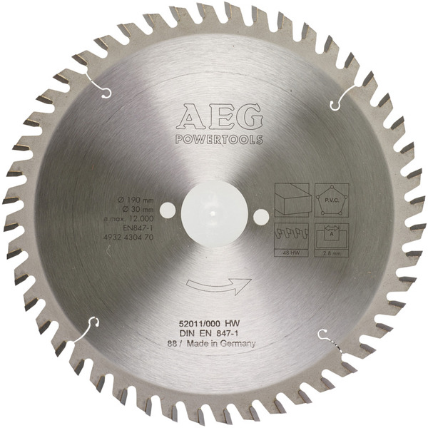 Диск пильный AEG Powertools 4932430470