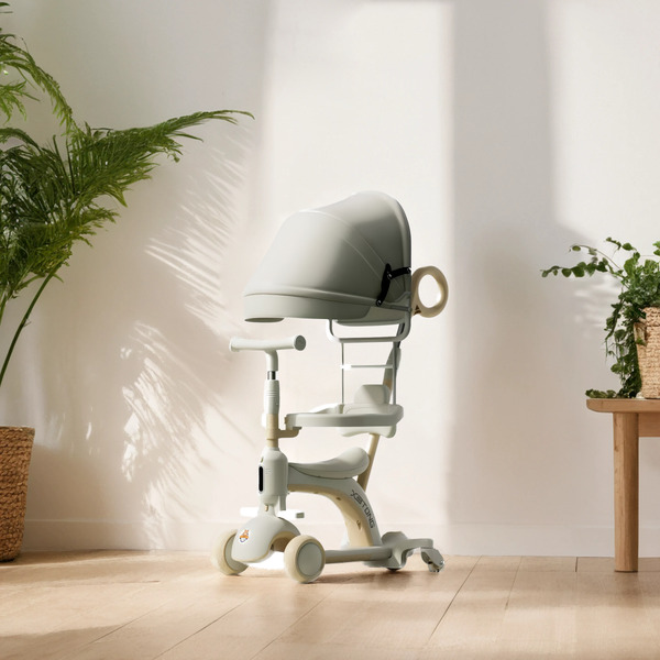 Самокат Ricos Crocs JSCN669 (бежевый)