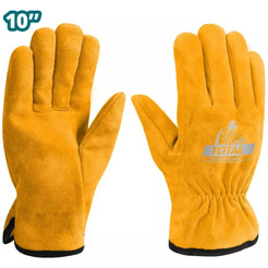 Перчатки рабочие кожаные TOTAL TSP14210