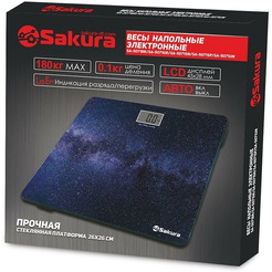 Напольные весы Sakura SA-5071UN (космос)