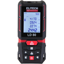 Дальномер лазерный ELITECH LD 80 (204770)