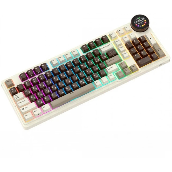 Клавиатура Royal Kludge N99 Mokko Grey (RK Beige)