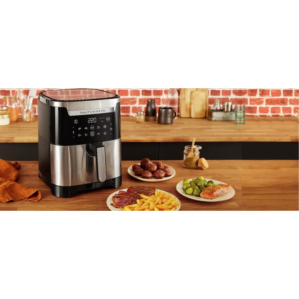 Аэрогриль Tefal Easy Fry & Grill XXL Inox EY801D15
