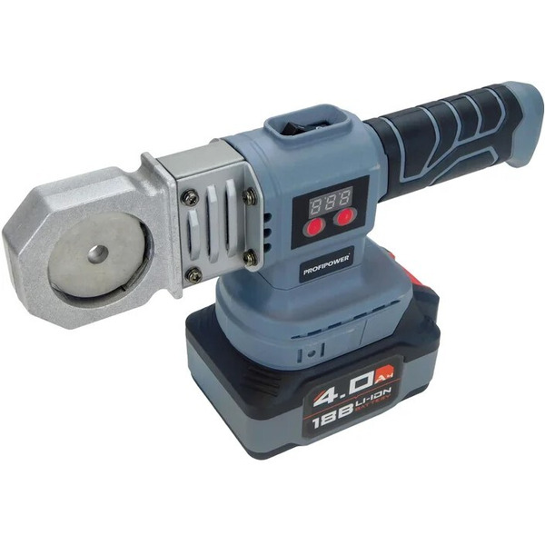 Аккумуляторный аппарат для сварки пластиковых труб ProfiPower MKLDF-18B (E0148)