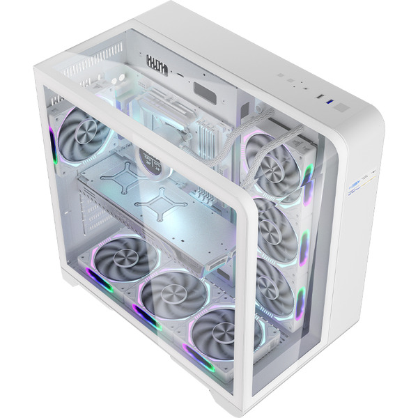 Корпус 1stPlayer RT7 RT7-WH-3FC7R-W-1FC7-W (белый)