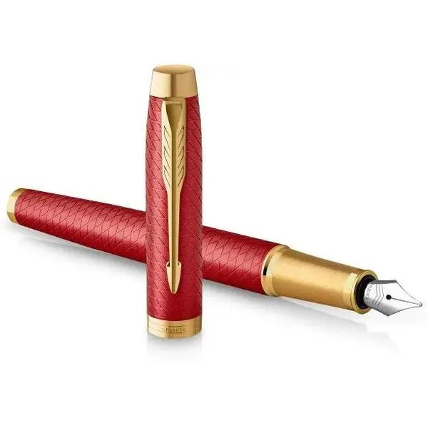 Ручка перьевая Parker IM Premium F318 Red GT 2143650