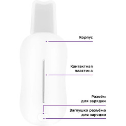 Аппарат для ультразвуковой чистки лица Kitfort КТ-4125