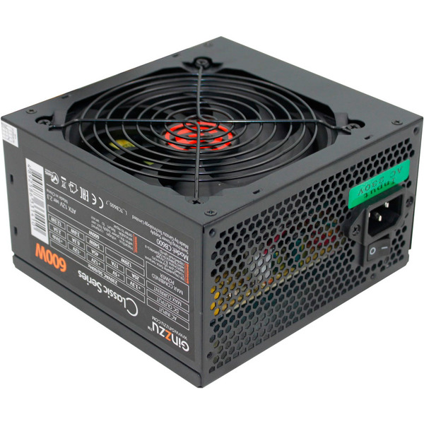 Блок питания Ginzzu CB600