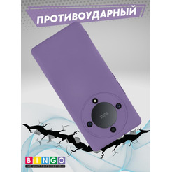 Бампер BINGO Liquid TPU для HONOR X9a Фиолетовый