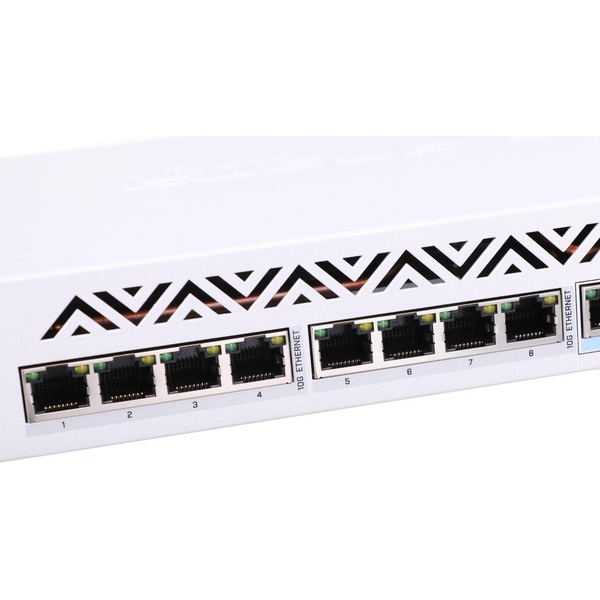 Коммутатор MikroTik CRS312-4C+8XG-RM