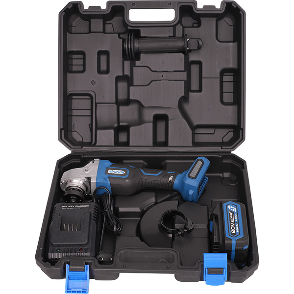 Угловая шлифмашина Redbo OAG-20/125BL (с 1-м АКБ, кейс)