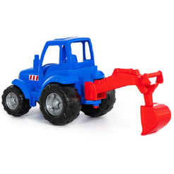 Трактор Полесье 84736 Чемпион (синий)