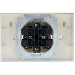 Розетка IEK Brite РСбш12-3-44-БрА