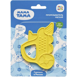 Прорезыватель Мама Тама Паровозик MT/034 (желтый)