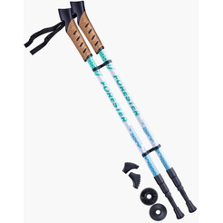 Палки для скандинавской ходьбы Berger Forester 67-135 (белый/мятный)