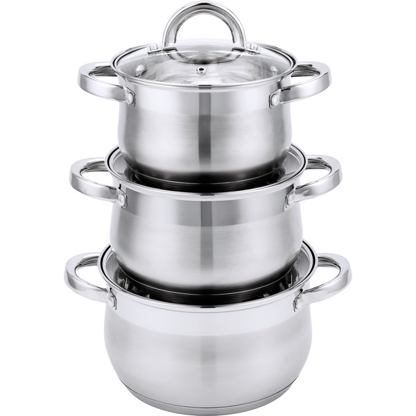 Набор кастрюль Appetite Bella LK19SET1