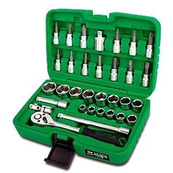 Набор торцевых головок и бит Toptul GCAI3902