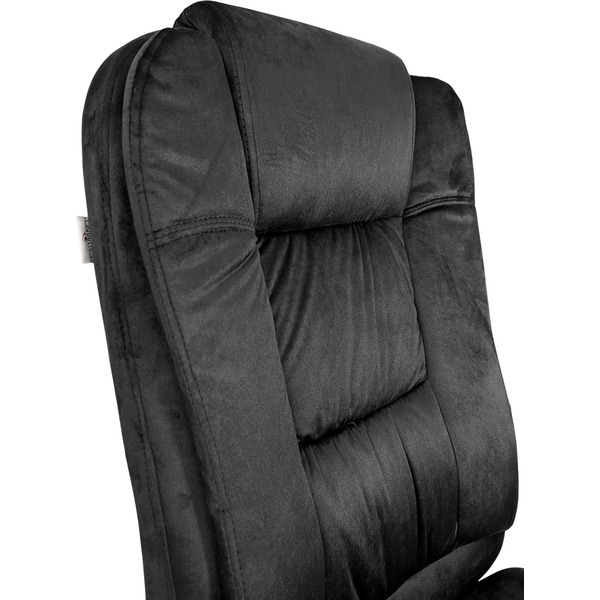 Кресло Calviano Bravo (черный велюр)