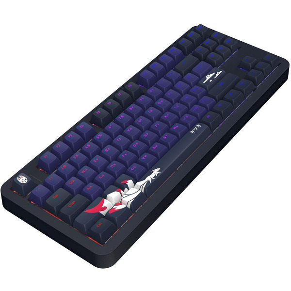 Клавиатура Red Square Alumix TKL Classic Kitsune RSQ-20051 (черный, g3ms Aquamarine)