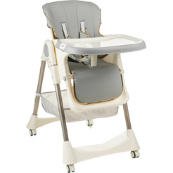 Стульчик для кормления NINO Banny (серый)