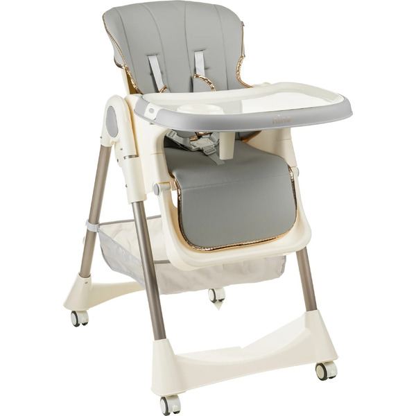 Стульчик для кормления NINO Banny (серый)