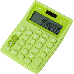 Калькулятор Deli E1122/GRN