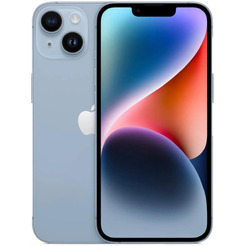 Смартфон Apple iPhone 14 128Gb SIM+eSIM восстановленный Rostock Грейд A (синий)