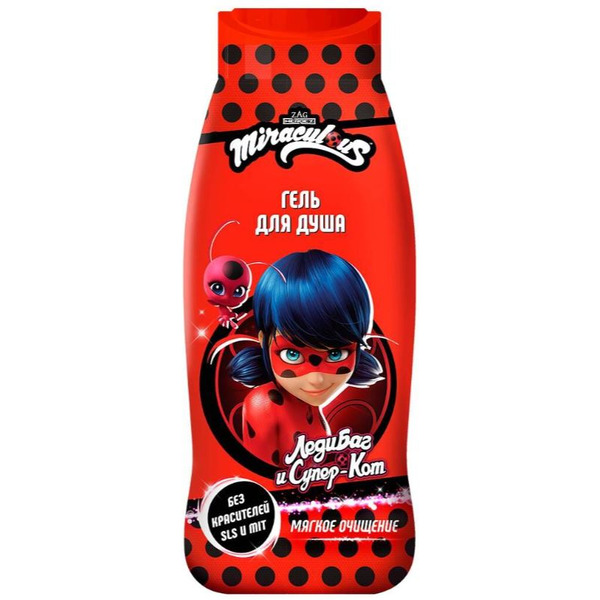 Гель для душа Miraculous Леди Баг 400мл