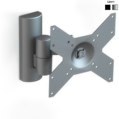 Кронштейн ELECTRICLIGHT КБ-01-11-У, черный