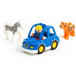 Конструктор Полесье Макси - Зоопарк (40 элементов) 77752