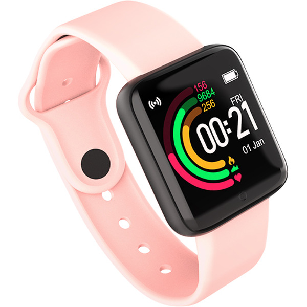 Умные часы Maxvi SW-01 (розовый)