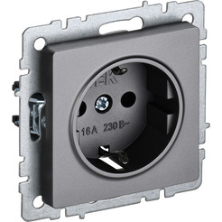 Розетка IEK Brite РС14-1-0-БрС