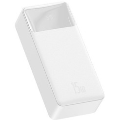 Портативное зарядное устройство Baseus Bipow Digital Display PPDML-K02 30000mAh (белый)