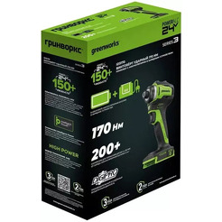 Винтоверт Greenworks ID3170 3804907CUA